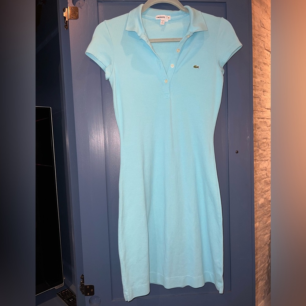 Excellent condition women’s Lacoste polo dress